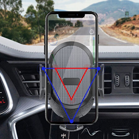 caselka® Güçlü Vantuzlu Araç İçi Konsol Üstü Telefon Tutucu Aparat