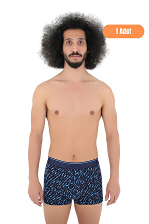 Erkek Pamuklu Likralı Boxer 5'li Premium Paket Çeyizlik Özel Dizayn