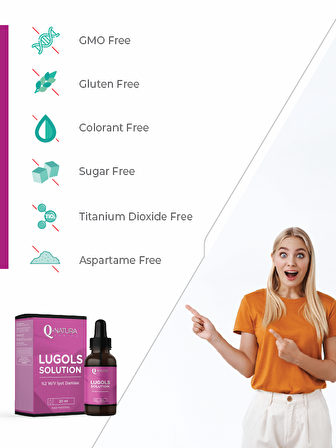 Q Natura Series Lugols Solution % 2 iyot Damla
