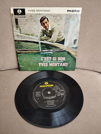 Yves Montand – C’est Si Bon  - İngiltere Basım  45 LİK EP PLAK