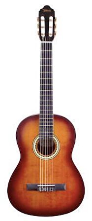 Valencıa VC204CSB Mat Sunburst Klasik Gitar