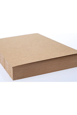 Kraft Sayfalı Çizgisiz A5 Defter