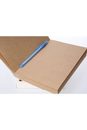 Kraft Sayfalı Çizgisiz A5 Defter