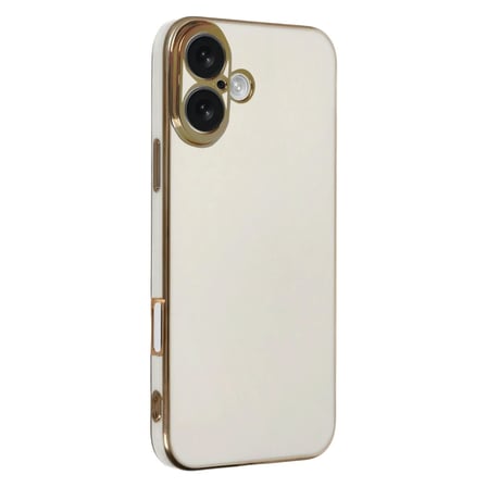 Apple iPhone 16 Kılıf Volet Silikon - Beyaz