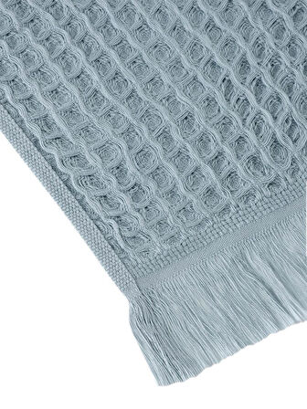 Gofre Dokulu Pamuk Havlu Takımı Yumuşak ve Hızlı Kuruyan 70x140