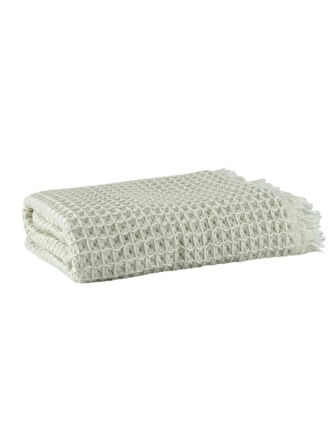 Gofre Dokulu Pamuk Havlu Takımı Yumuşak ve Hızlı Kuruyan 70x140