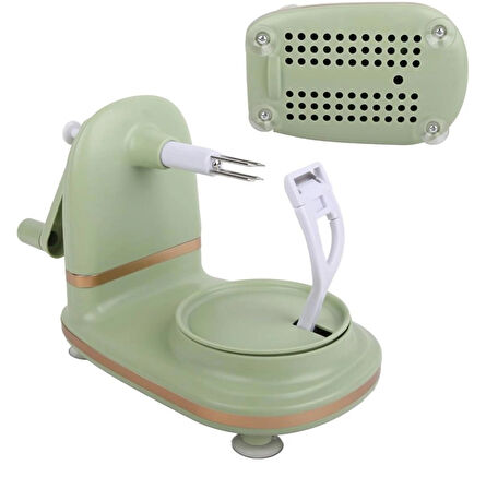 El kranklı elma soyma makinesi manuel 