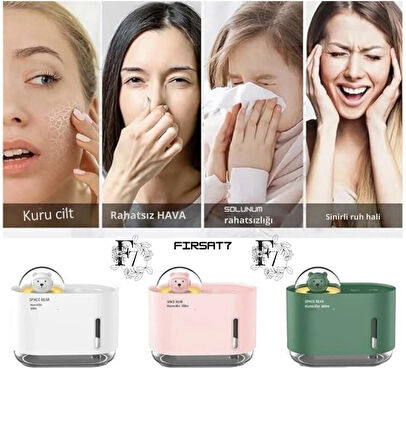 Dekoratif mini hava nemlendirici 