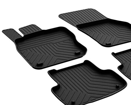 Audi A3 Ferrous 4D Havuzlu Kauçuk Paspas 2020 ve Üstü