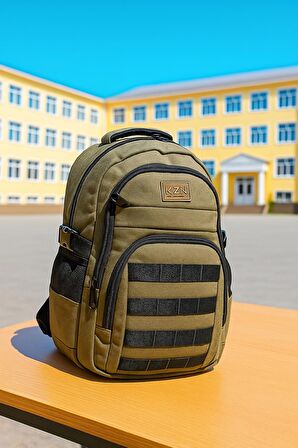 OWYON KZN KANVAS OKUL SIRT ÇANTASI (YENİ SEZON)-BEJ