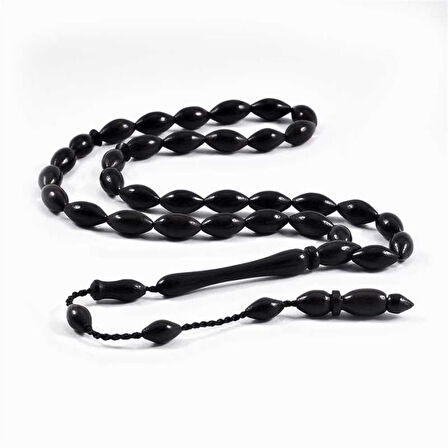 Kişiye Özel Kutulu Abanoz Ağacı Tesbih – El Yapımı Şık Hediye Seçeneği