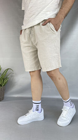 Difransel Keten Şort