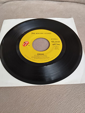 Rolling Stones – Angie - 1980 Amerika Basım  45 lik Plak