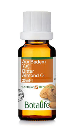 Botalife Saf ve Doğal Acı Badem Yağı 20ml