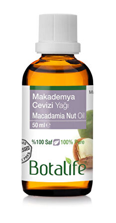 Botalife Saf ve Doğal Makedemya Cevizi Yağı 50ml