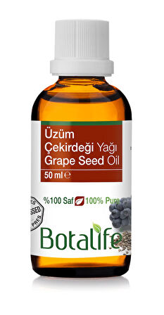 Botalife Saf ve Doğal Üzüm Çekirdeği Yağı 50 ml