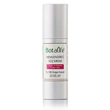 Botalife Saf ve Doğal Nemlendirici Yüz Kremi (Kuru&Normal )30ml