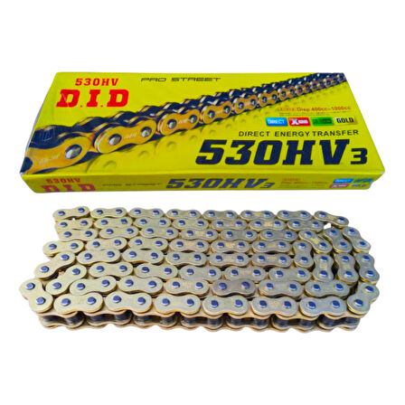 DID Zincir 530Hvx120L Oringli Gold