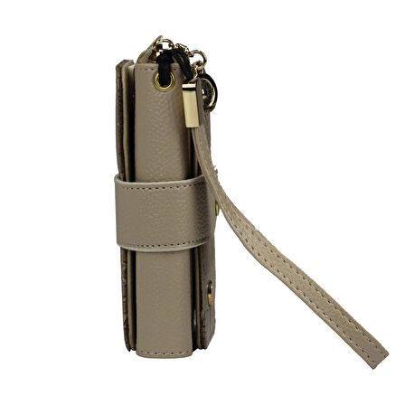 SİA ÇANTA Ollbag Taş Desenli Kadın Cüzdan Cift Çıtlı Dış Ana Bölme  Metal Fermuarlı Orta Bölüm Bileklikle Taşıma İmkanı Kaliteli Malzeme Mükemmel İşçilikli kadın Cüzdan