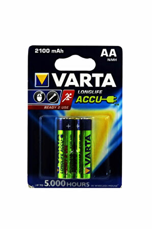 Şarjlı Kalem Pil 2 Li 2100 Mah 56706