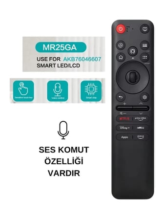 Lg Sihirli Kumanda 2025 MR25GA – Lg Smart Tv Uyumlu, Ergonomik Tasarım, Kolay Kullanım