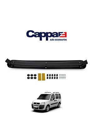 Fiat Doblo Ön Cam Güneşliği Siperlik Vizör Şapka Terek Akrilik (ABS) Piano Black 2006-2010