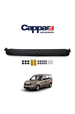 Fiat Doblo Ön Cam Güneşliği Siperlik Vizör Şapka Terek Akrilik (ABS) Piano Black 2015 Üzeri