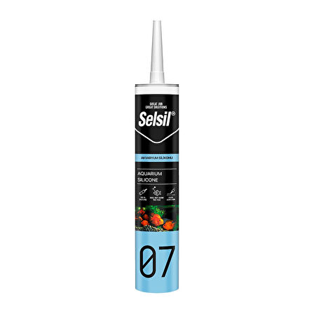 SELSİL 05 MUTFAK VE BANYO SİLİKONU ŞEFFAF 280ML (3877)