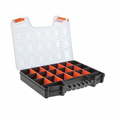 Slim Organizer  Vida Çantası - Alet Olta Çivi Boncuk Yüzük Küpe Kutusu - 13 Gözlü (3877)