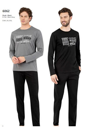 Erkek Uzun Kollu Pijama Takımı 6062