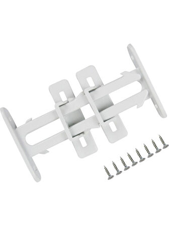 Bebek Çocuk Koruma Kilidi - Dolap Çekmece Kilidi Sürgülü Kilit