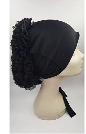 Bone - Dikişli Fırfırlı Bone Bandana (5li Paket)