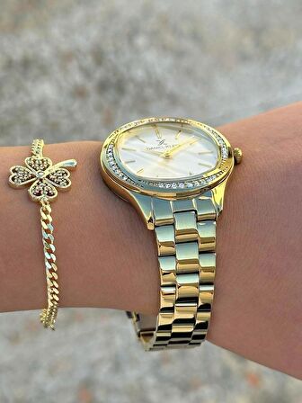 DK.FT.1.355 Daniel Klein Çelik Kordon 30 Mt Suya Dayanıklı Yeni Sezon Şık Tasarım Kadın Kol Saati