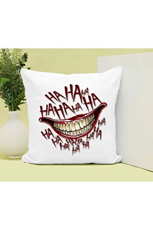 Joker Baskılı Kupa ve Yastık Hediyelik Set Arkadaşa Hediye