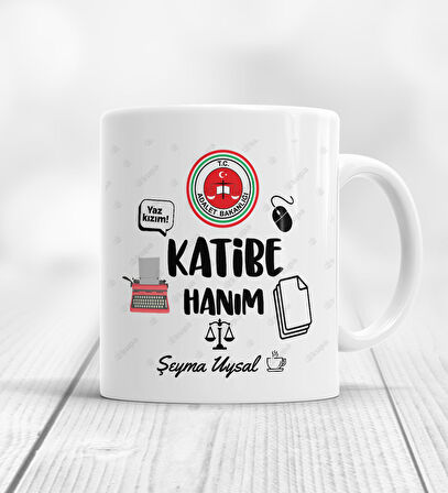 Hediyemi  Katibe Hanım Kupa Bardak