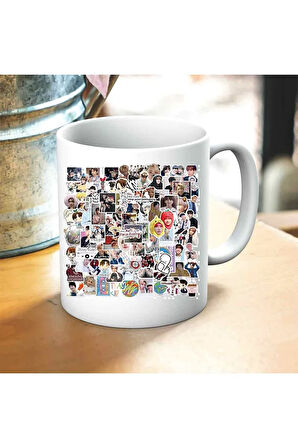 Stray Kids Baskılı Kupa Hediyelik Set Arkadaşa Hediye