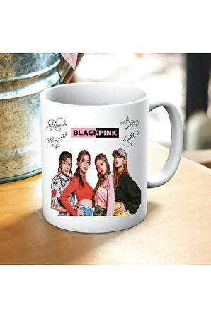 Blackpink Baskılı Kupa ve Yastık Hediyelik Set Arkadaşa Hediye