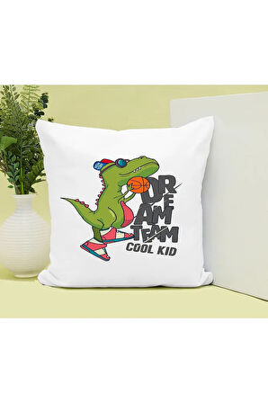 Dream Team Baskılı Kupa ve Yastık Hediyelik Set Arkadaşa Hediye