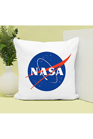 Uzay Nasa Baskılı Kupa ve Yastık Hediyelik Set Arkadaşa Hediye