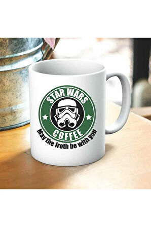 Star Wars Baskılı Kupa ve Yastık Hediyelik Set Arkadaşa Hediye