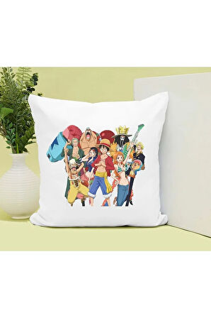 Anime Baskılı Kupa ve Yastık Hediyelik Set Arkadaşa Hediye