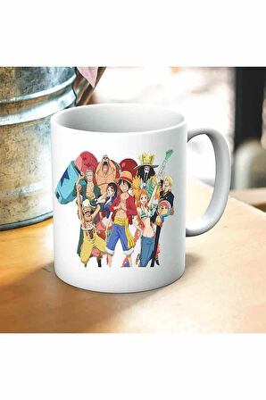 Anime Baskılı Kupa ve Yastık Hediyelik Set Arkadaşa Hediye