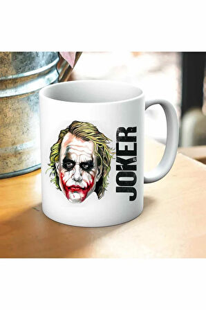 Joker Baskılı Kupa ve Yastık Hediyelik Set Arkadaşa Hediye
