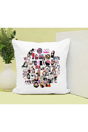 Blackpink Baskılı Kupa ve Yastık Hediyelik Set Arkadaşa Hediye