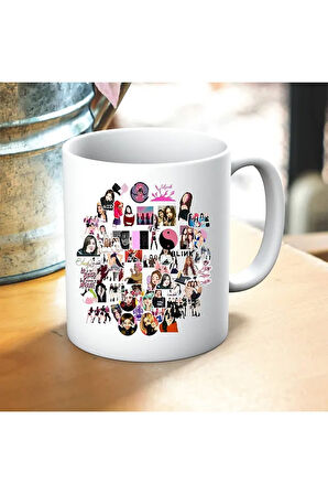 Blackpink Baskılı Kupa ve Yastık Hediyelik Set Arkadaşa Hediye