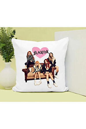 Blackpink Baskılı Kupa ve Yastık Hediyelik Set Arkadaşa Hediye