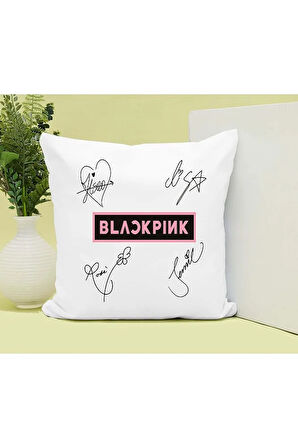 Blackpink Baskılı Kupa ve Yastık Hediyelik Set Arkadaşa Hediye