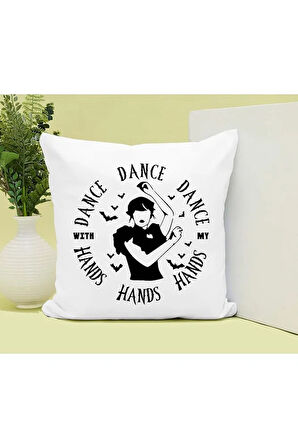 Wednesday Addams Baskılı Kupa ve Yastık Hediyelik Set Arkadaşa Hediye