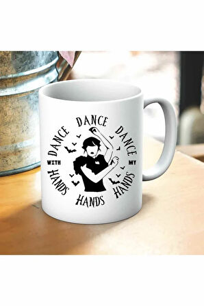 Wednesday Addams Baskılı Kupa ve Yastık Hediyelik Set Arkadaşa Hediye