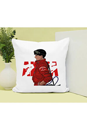 Akira Anime Baskılı Kupa ve Yastık Hediyelik Set Arkadaşa Hediye